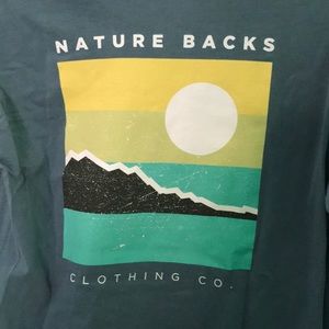 Nature Backs long sleeve t shirt